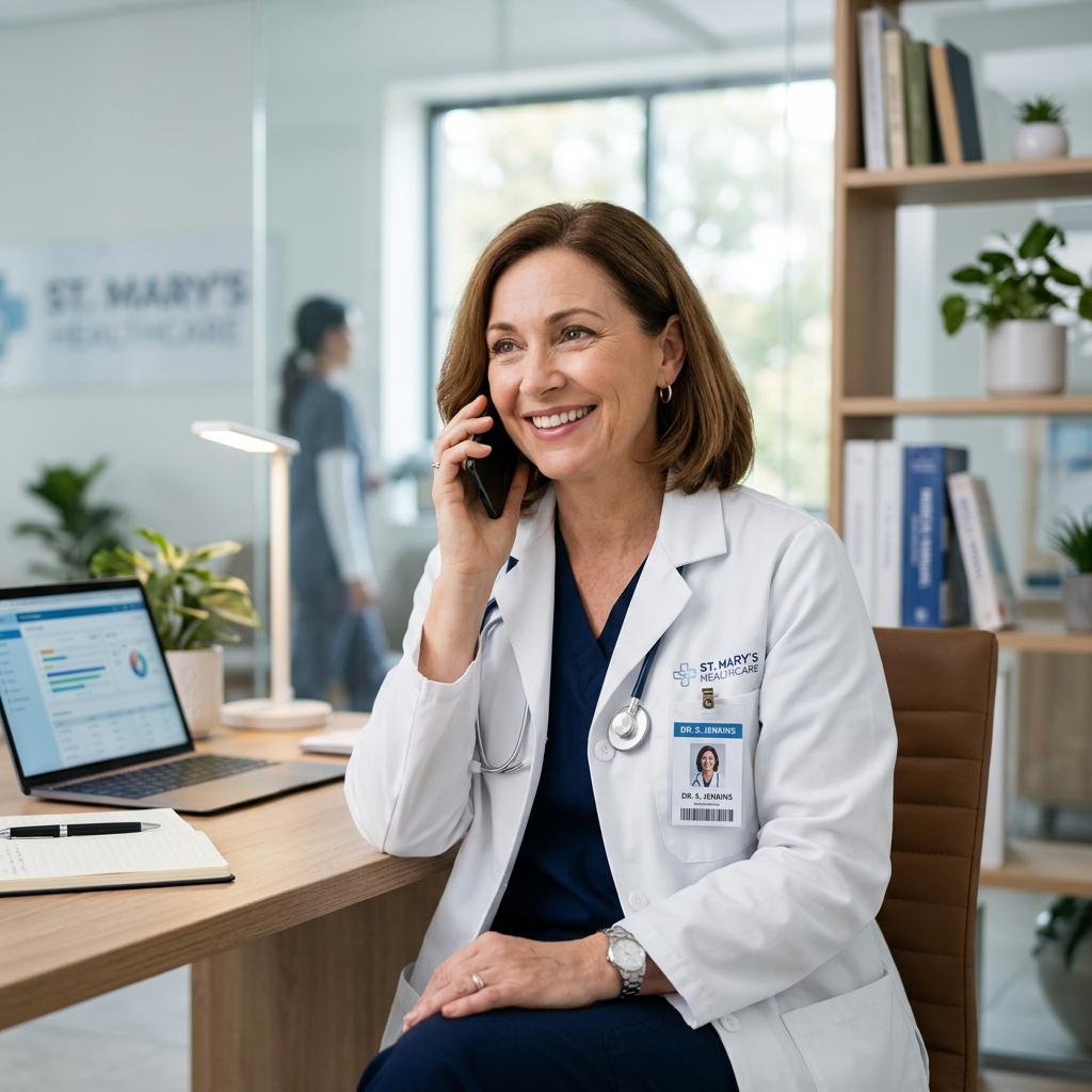 Doctor al teléfono